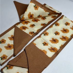 Two Thin Scarves / Hair Bands / Scarves
- #1043